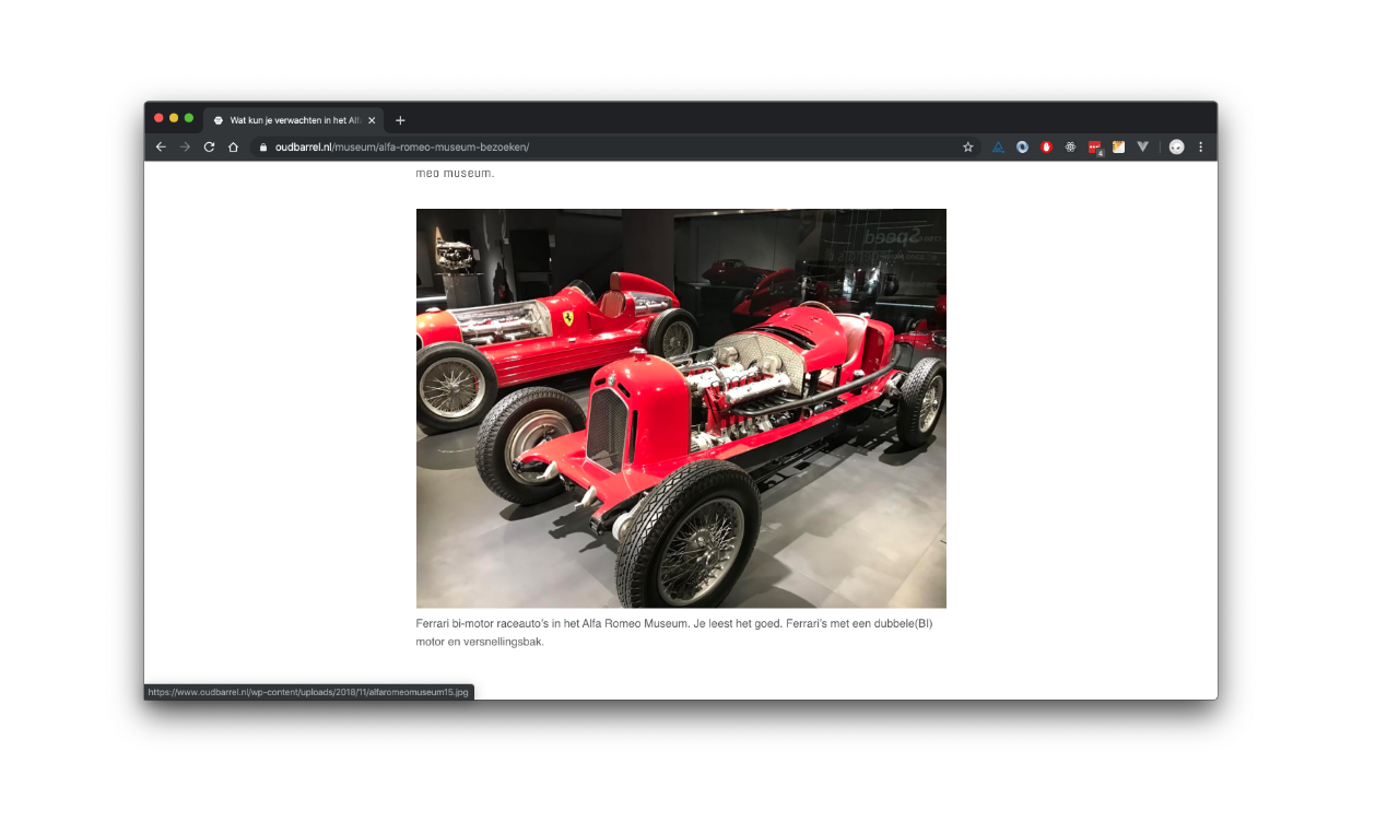 oudbarrel website screenshot